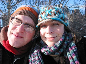 Brian and Deb by the East River