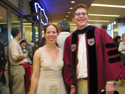 Alison Adleman & Brian Geller: the graduates