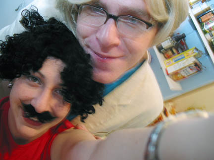 We look more like Groucho & Warhol