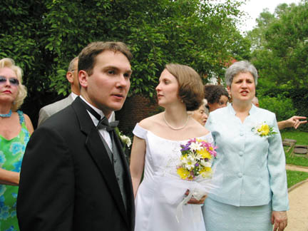 some confusion after the ceremony