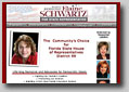 web design for Florida house of representatives hopeful Elaine Schwartz