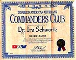 An Official *Commander's* Certificate!